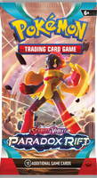 Pokemon 1 x SV4 Paradox Rift Booster Pack (Random Art)