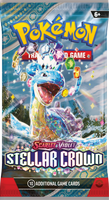 Pokemon 1 x SV7 Stellar Crown  Booster Pack (Random Art)