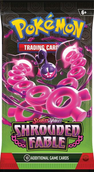 Pokemon 1 x SV6.5 Shrouded Fable Booster Pack (Random Art)
