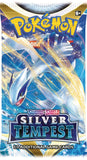 Pokemon 1 x ShSw12 Silver Tempest Booster Pack (Random Art)