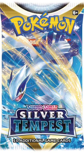 Pokemon 1 x ShSw12 Silver Tempest Booster Pack (Random Art)