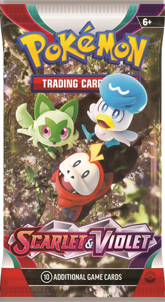 Pokemon 1 x SV1 Scarlet & Booster Pack (Random Art)