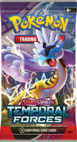 Pokemon 1 x SV5 Temporal Forces Booster Pack (Random Art)