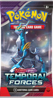 Pokemon 1 x SV5 Temporal Forces Booster Pack (Random Art)