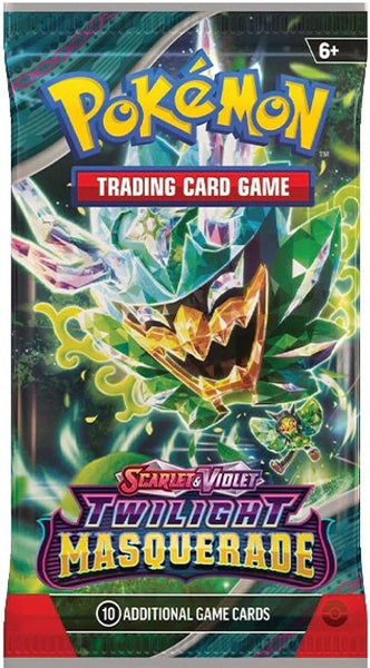 Pokemon 1 x SV6 Twilight Masquerade Booster Pack (Random Art)
