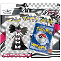 Pokemon Scarlet & Violet 10.5 White Flare Tech  Stickers Collection Gothitelle Triple Booster packs