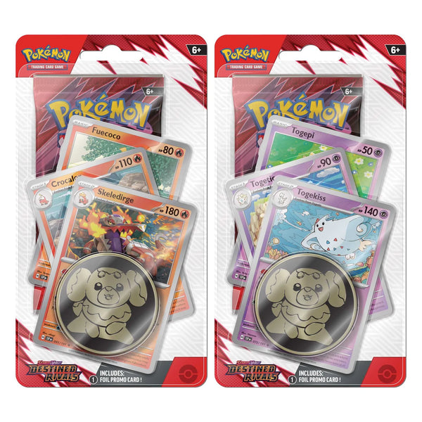 Pokemon Sv10 Destined Rivals Checklane Booster Pack X 1