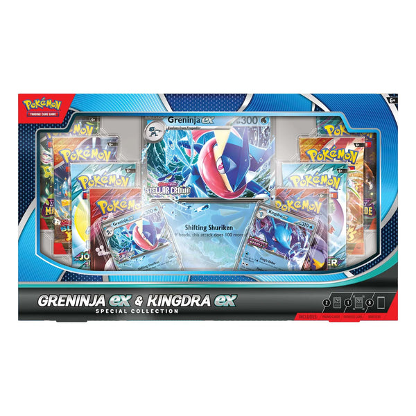 Pokemon Greninja Ex Kingdra Ex Special Collection Box