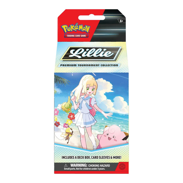 Lillie Premium Tournament Collection Box Inc Boosters Promos Deck Box +More