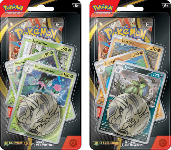 Pokemon 1 x Mega Evolution Checklane Single Booster Pack (Random Art) Pre Order