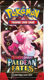 1 x Pokemon Paldean Fates Single Booster Pack (Random Arts)