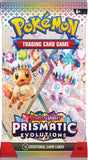 Pokemon 1 x SV8.5 Prismatic Evolutions Booster Pack (Random Art)