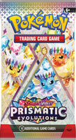 Pokemon 1 x SV8.5 Prismatic Evolutions Booster Pack (Random Art)