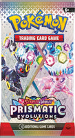 Pokemon 1 x SV8.5 Prismatic Evolutions Booster Pack (Random Art)