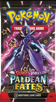 1 x Pokemon Paldean Fates Single Booster Pack (Random Arts)