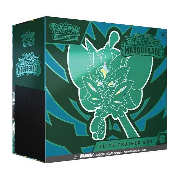 Pokémon TCG: Scarlet & Violet 6 Twilight Masquerade Elite Trainer Box