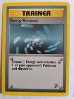 119/130 Energy Removal Base Set 2 Nr Mint – Mint