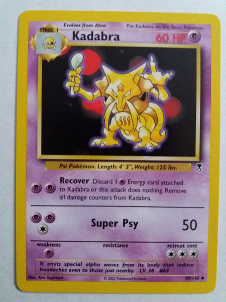 49/110 Kadabra Legendary Collection Nr Mint – Mint