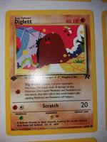 52/82 Diglett 1st Edition “Team Rocket” Nr. Mint – Mint