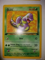 56/82 Ekans 1st Edition “Team Rocket” Nr. Mint – Mint