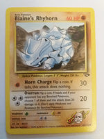 65/132 Blaine's Rhydon Gym Challenge Set