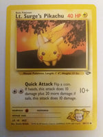 84/132 Lt Surge's Pikachu Gym Challenge Set