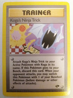 115/132 Koga's Ninja Trick Gym Challenge Set Nr Mint - Mint