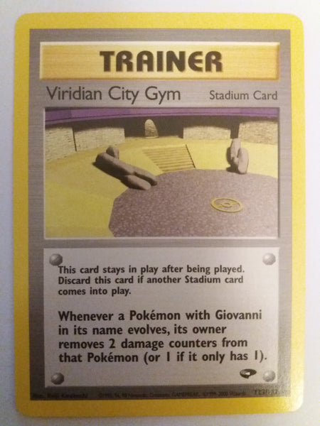 123/132 Viridian City Gym Gym Challenge Set Nr Mint - Mint