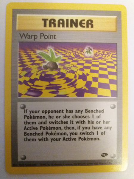 126/132 Warp Point Gym Challenge Set Nr Mint - Mint