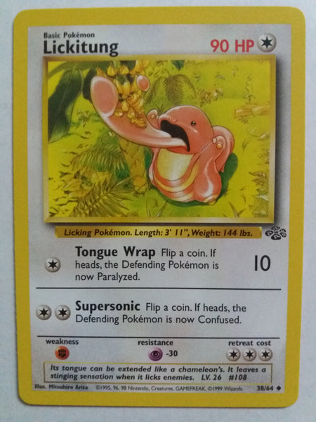 38/64 Lickitung Jungle Set Near Mint - Mint