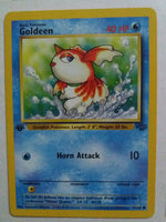 1st Ed 53/64 Goldeen Jungle Set Near Mint - Mint