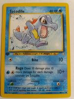 80/111 Totodile “Neo Genesis” 1st Edition Nr. Mint – Mint