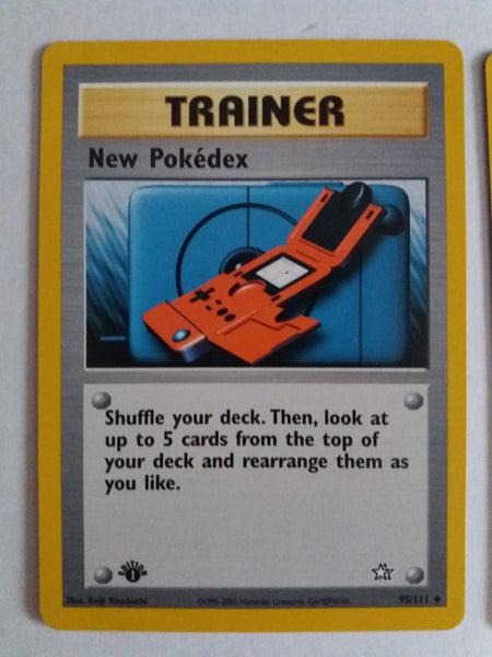 95/111 New Pokedex “Neo Genesis” 1st Edition Nr. Mint – Mint