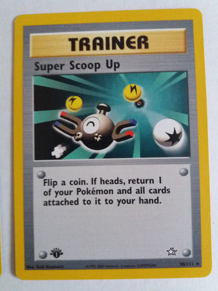 98/111 Super Scoop Up “Neo Genesis” 1st Edition Nr. Mint – Mint