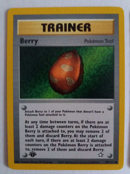 99/111 Berry “Neo Genesis” 1st Edition Nr. Mint – Mint