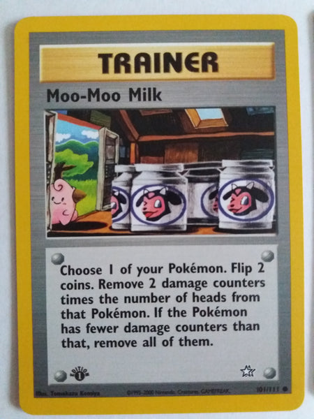 101/111 Moo-Moo Milk “Neo Genesis” 1st Edition Nr. Mint – Mint
