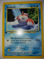 1st Ed 45/64 Goldeen Neo Revelations Pokemon Card Nr Mint - Mint