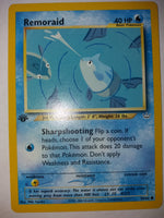 1st Ed 50/64 Remoraid Neo Revelations Pokemon Card Nr Mint - Mint