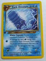 37/105 Dark Omanyte 1st Edition “Neo Destiny” Nr. Mint - Mint