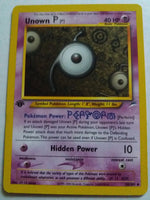 58/105 Unown P 1st Edition “Neo Destiny” Nr. Mint - Mint