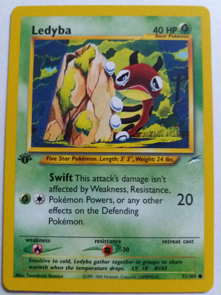 71/105 Ledyba 1st Edition “Neo Destiny” Nr. Mint - Mint