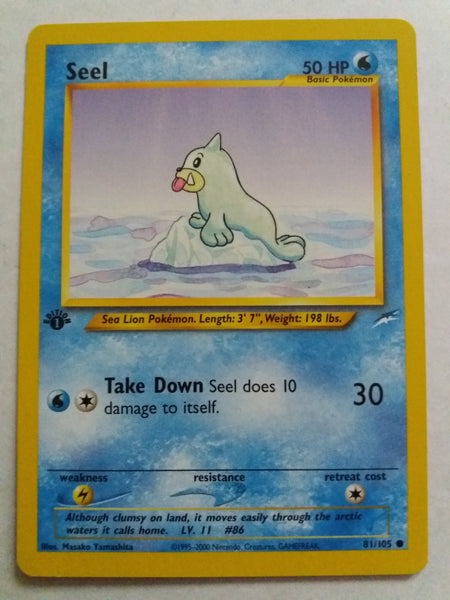 81/105 Seel 1st Edition “Neo Destiny” Nr. Mint - Mint