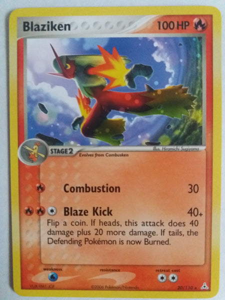 20/110 Blaziken “EX Holon Phantoms” Nr Mint – Mint