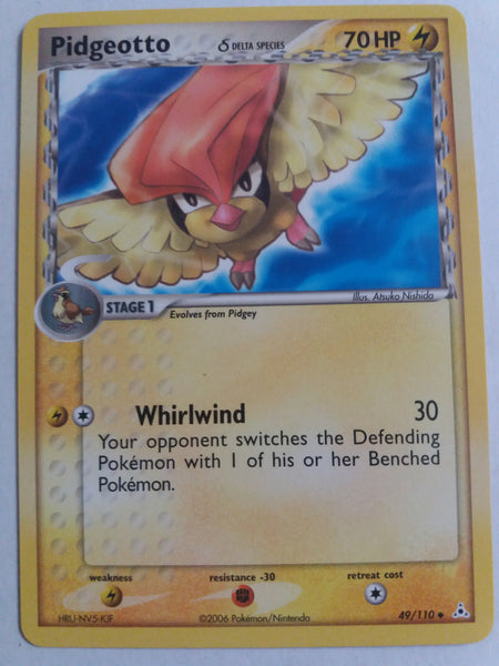 49/110 Pidgeotto “EX Holon Phantoms” Nr Mint – Mint