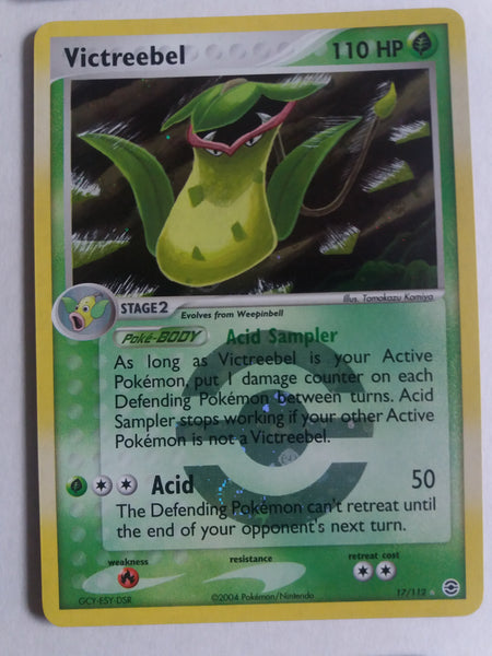 17/112 Victreebel Rev Holo EX Fire Red Leaf Green Set Nr Mint – Mint