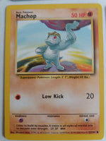 52/102 Machop Base Set 4th Print 1999 – 2000 Nr Mint – Mint