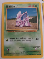 55/102 Nidoran Base Set 4th Print 1999 – 2000 Nr Mint – Mint