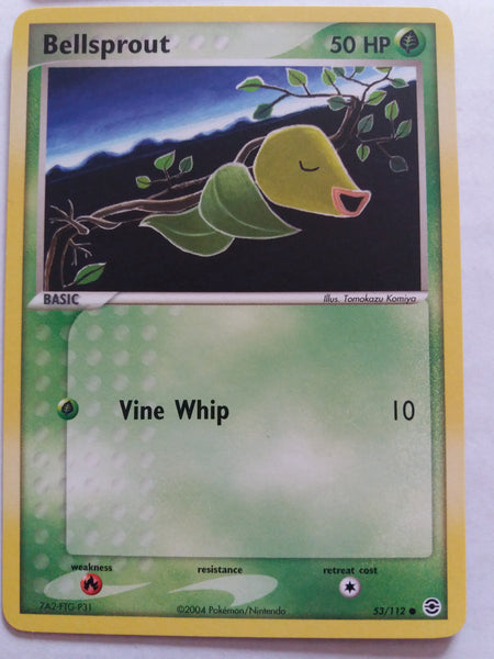 53/112 Bellsprout Non Holo EX Fire Red Leaf Green Set Nr Mint – Mint