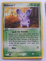 70/112 Nidoran Non Holo EX Fire Red Leaf Green Set Nr Mint – Mint