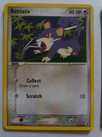 77/112 Rattata Non Holo EX Fire Red Leaf Green Set Nr Mint – Mint